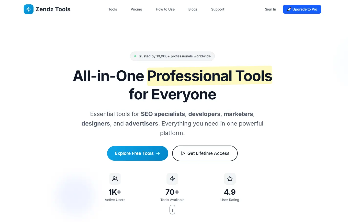 Zendz Tools - Developer Toolkit